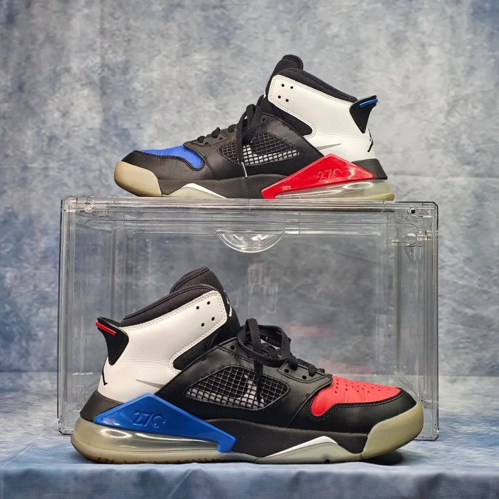 Nike Air Jordan Mars 270 Top 3 Mens Size 10.5 Basketball Shoes CD7070 001 - Picture 2 of 6